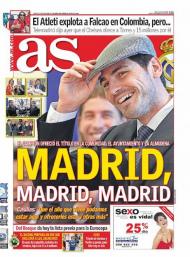 «As»: celebrações do Real Madrid