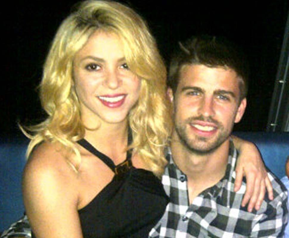 Shakira e Piqué Foto: Twitter