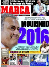 Marca: Mourinho, o Madrid anuncia de surpresa a renovação