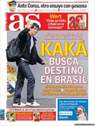 Ás: Kaká, adeus anunciado?