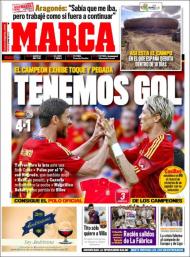 «Marca»: vitória da Espanha em destaque