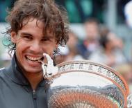 Rafael Nadal vence pela 7ª vez em Roland Garros Foto: Lusa