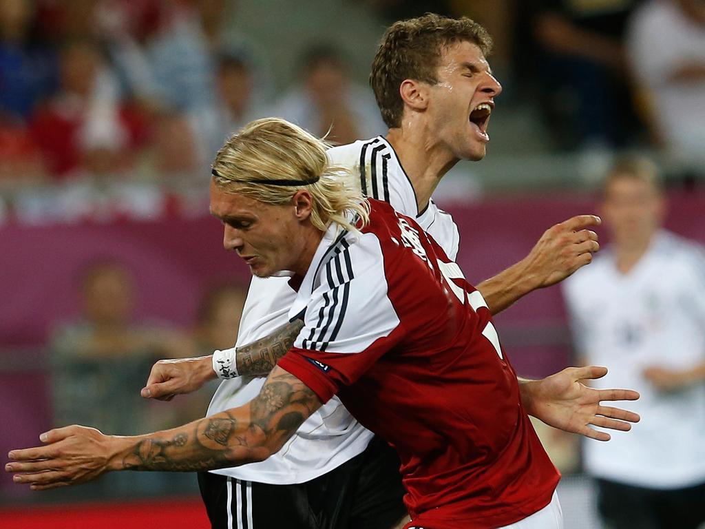 Euro 2012: Dinamarca vs Alemanha 	 (REUTERS/Eddie Keogh)