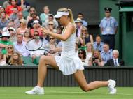 Maria Sharapova já encanta em Wimbledon