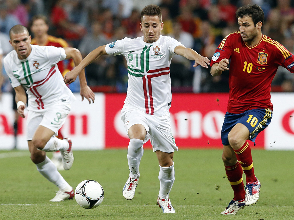 Euro 2012: Portugal vs Espanha (LUSA)