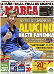 «Marca»: Ramos surpreendeu o próprio Panenka