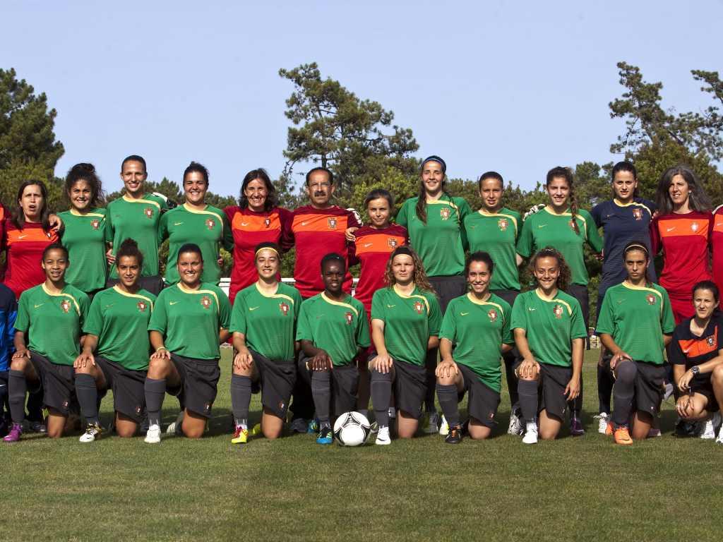 Seleção sub-19 futebol feminino (LUSA/Paulo Novais)
