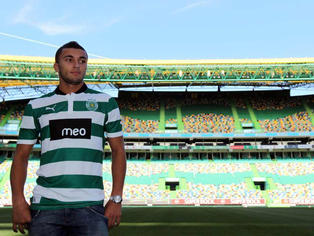Labyad apresentado no Sporting (LUSA/Tiago Petinga)