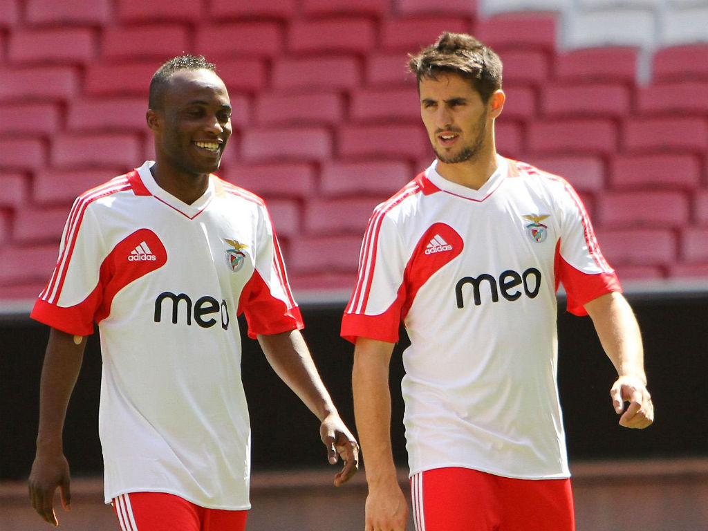 Benfica: Yartey e Hugo Vieira