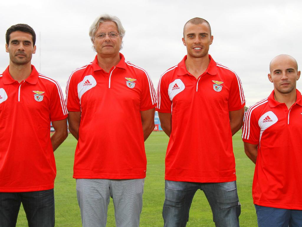 Benfica B: Veríssimo, Norton de Matos, Fernando Ferreira e António Alves