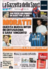 Gazzetta: Moratti tem fé no novo Inter