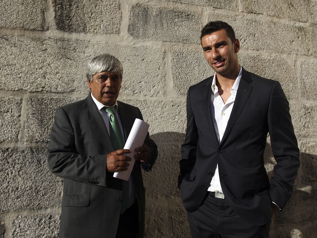 Manuel Fernandes e Rui Patrício (José Coelho/Lusa)