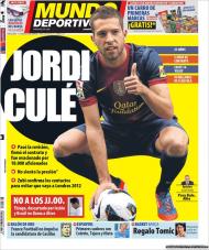 Mundo Deportivo: Jordi Alba oficializado
