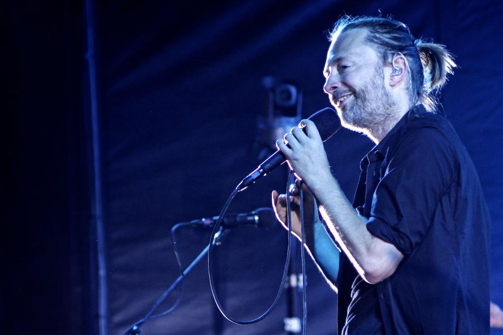 Radiohead no Optimus Alive 2012 (foto: Paulo Sampaio)