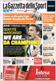 «Gazzetta dello Sport»: as ideias de Marchisio