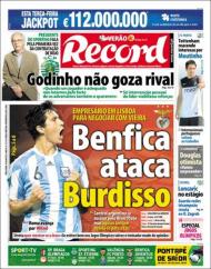 «Record»: Benfica no mercado