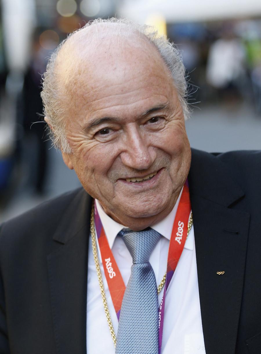 Sepp Blatter - Receção do Comité Olímpico Internacional em Londres Foto: Reuters