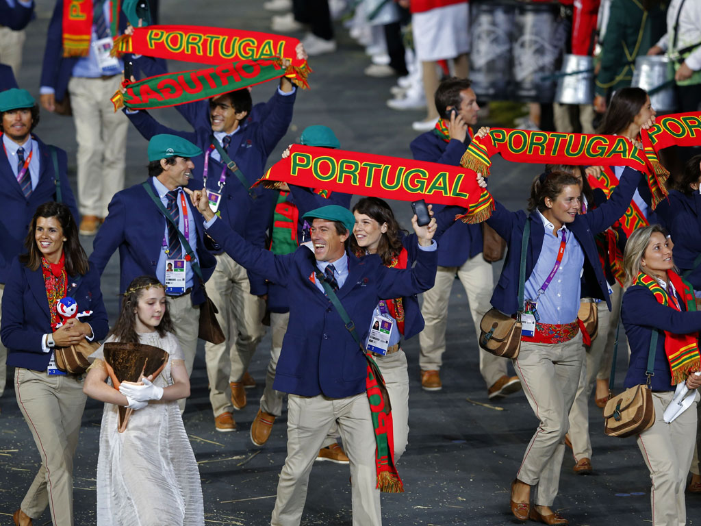 Missão olímpica portuguesa (Mike Blake / Reuters)