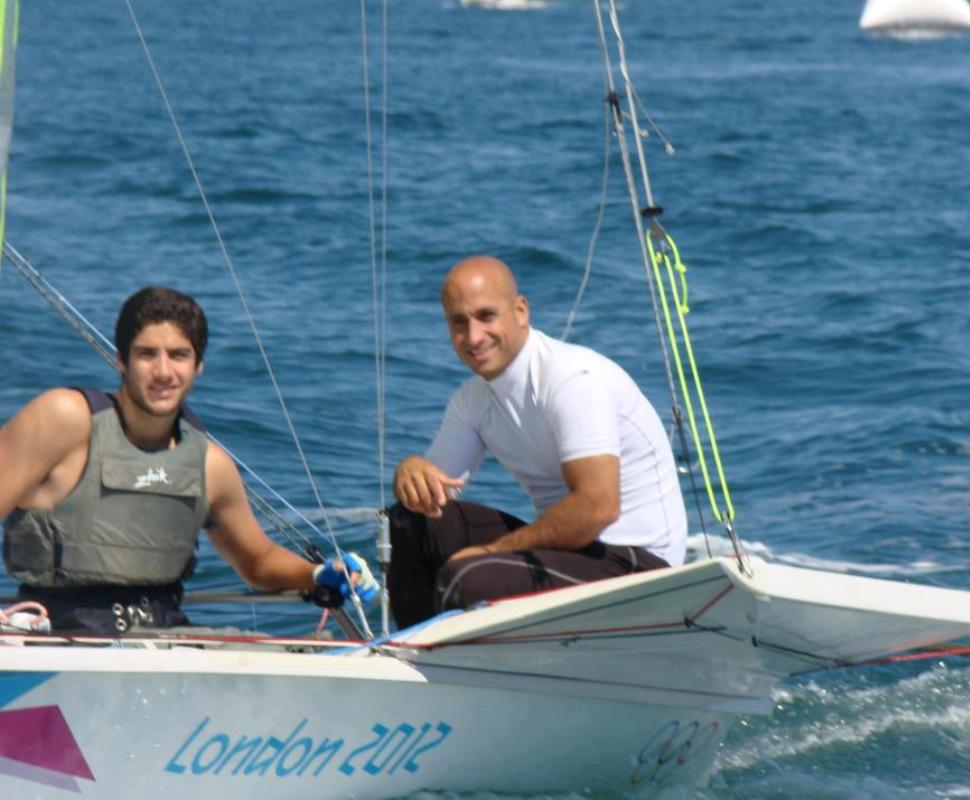 Bernardo Freitas e Francisco Andrade Foto: Lx Sailing/Facebook