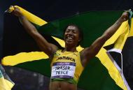 Jamaica não é só Bolt, Fraser-Pryce também festejou nos 100 metros femininos