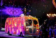 Russell Brand - Cerimónia de encerramento dos Jogos Olímpicos Londres2012 Foto: Reuters