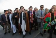 Atletas olímpicos recebidos no Afeganistão (Reuters)