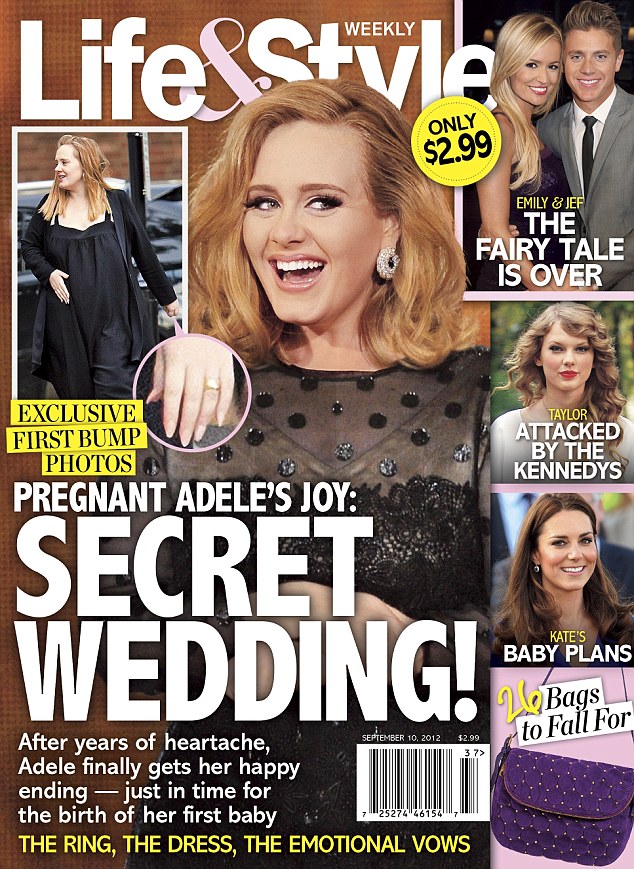 Adele casou-se