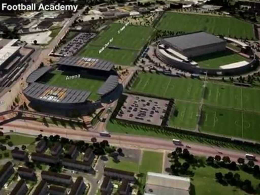 Nova academia de futebol do Man. City