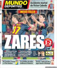 El Mundo Deportivo: Messi e Tello, czares
