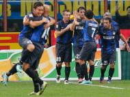 Itália: Inter passa Fiorentina em San Siro em grande jogo de futebol