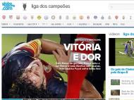 Globo: vitória «sem sustos» e dor, com Messi «de garçom»
