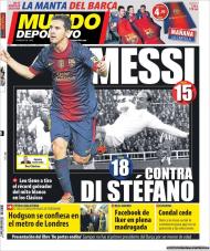 El Mundo Deportivo: Messi em busca do recorde goleador nos clássicos
