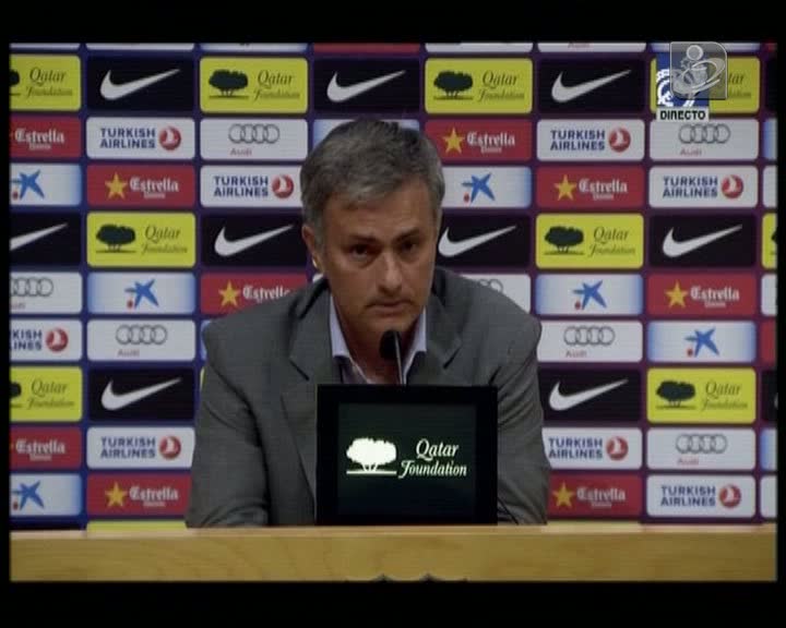 Mourinho comenta o Clássico do Camp Nou