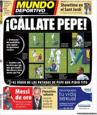 El Mundo Deportivo: Cala-te Pepe