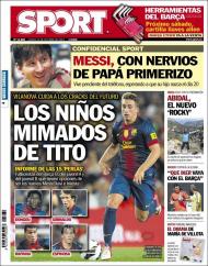 Sport: os meninos mimados de Tito e o papá Messi