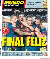 El Mundo Deportivo: o final feliz do Barça