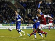 Reading-Arsenal, 5-7:  Theo Walcott e golo