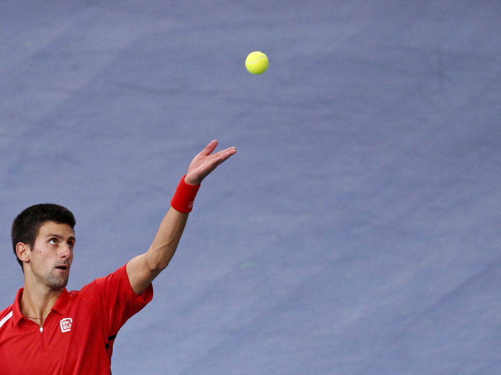 Djokovic no Masters de Paris (Reuters/Benoit Tessier)
