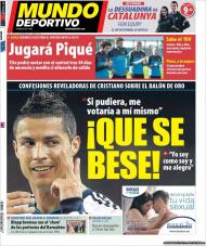 El Mundo Deportivo: que CR se beije