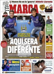 Marca: Javi e David Silva lançam o City-Real