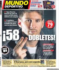 El Mundo Deportivo: mais um número impressionante de Messi