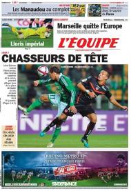 L Équipe: caçadores da liderança, a Ligue 1 ao rubro