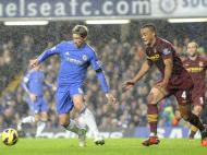 Torres (Chelsea) e Kompany (City)