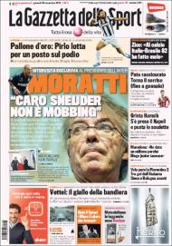 La Gazzetta dello Sport: Moratti explica Sneijder