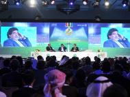 Futebol, luxo e estrelas no Dubai: Maradona e Mourinho juntos