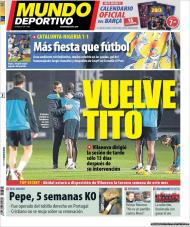 El Mundo Deportivo, 3 janeiro