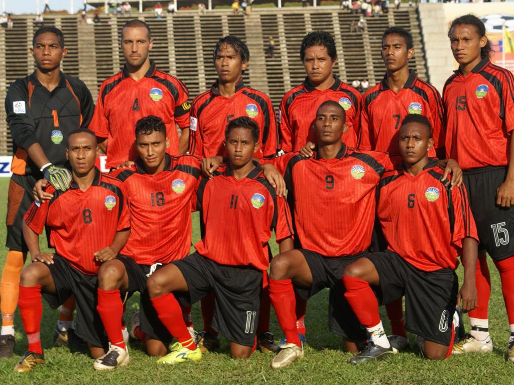 Seleção de Timor Leste (foto Alfredo Esteves)