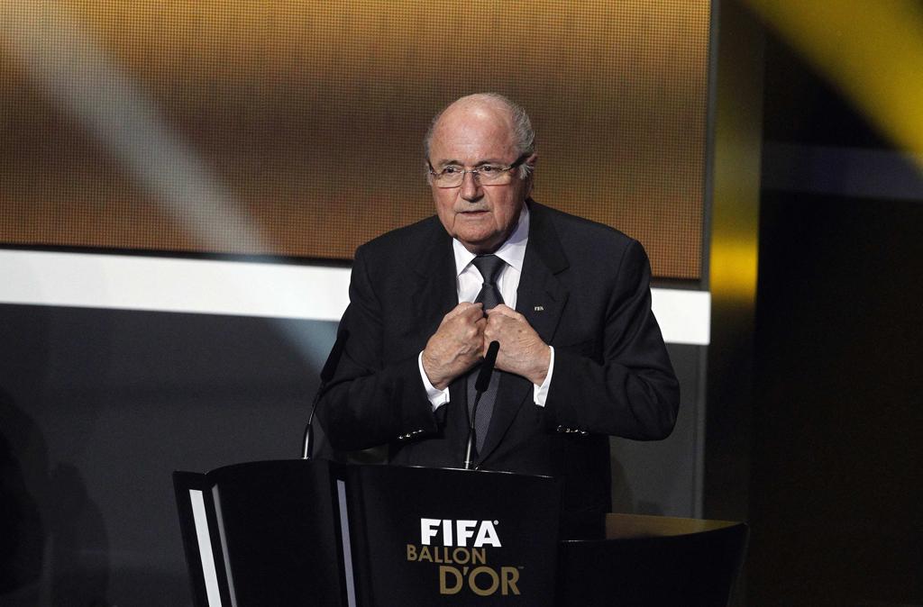 Sepp Blatter - FIFA Bola de Ouro 2012 Foto: Reuters