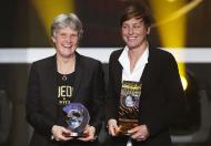 Pia Sundhage e Abby Wambach - FIFA Bola de Ouro 2012 Foto: Reuters
