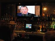 A confissão de Armstrong vista num bar em Nova Iorque